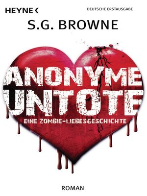 cover image of Anonyme Untote